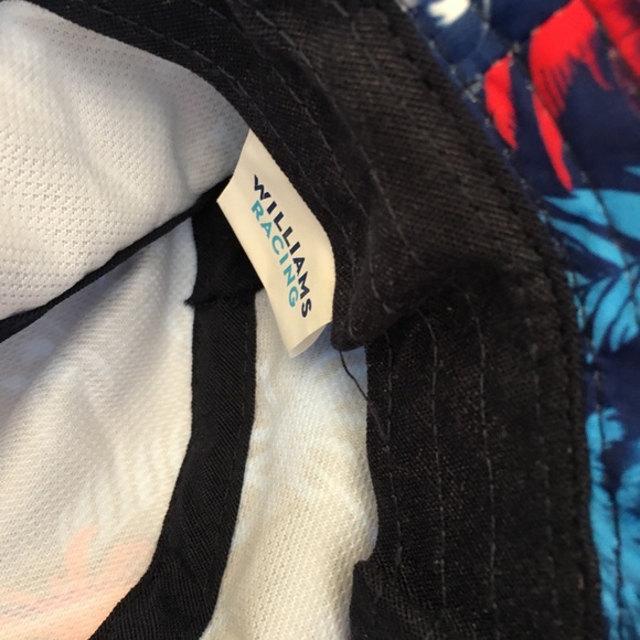 New Williams Racing Miami Vibe 2022 palm print bucket hat - Picture 3 of 5